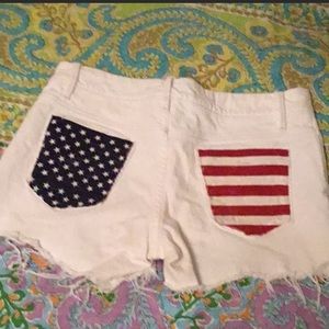 American Flag Shorts